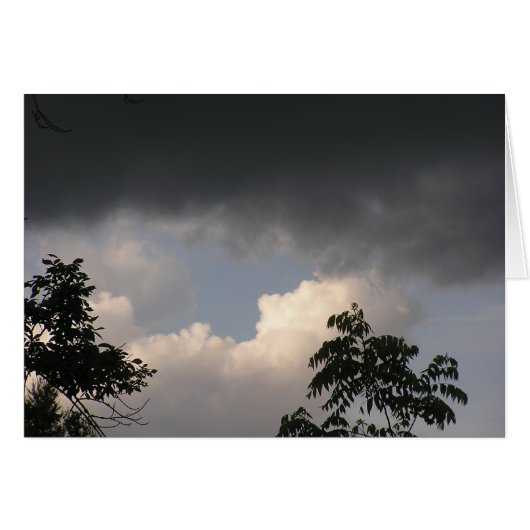 Dark Clouds Don't Stay Long Cards (Front Horizontal)