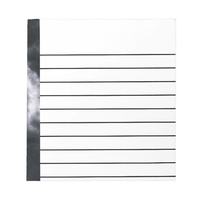Dark Clouds Notepad (Front)