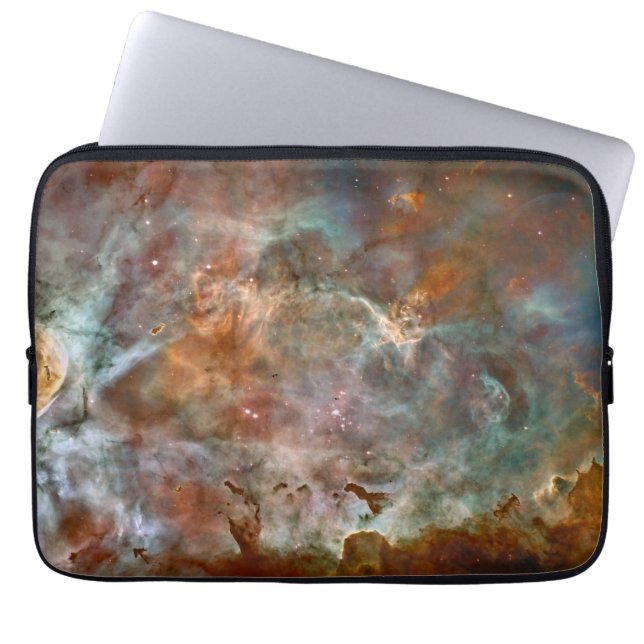 Dark Clouds of Carina Nebula Hubble Space Laptop Sleeve (Front)