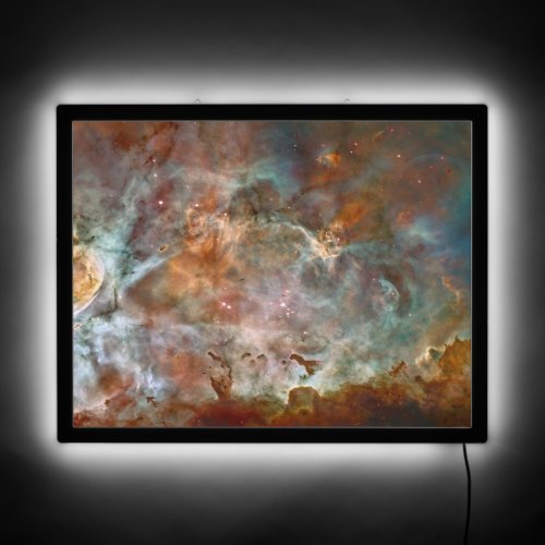 Dark Clouds of Carina Nebula Hubble Space LED Sign