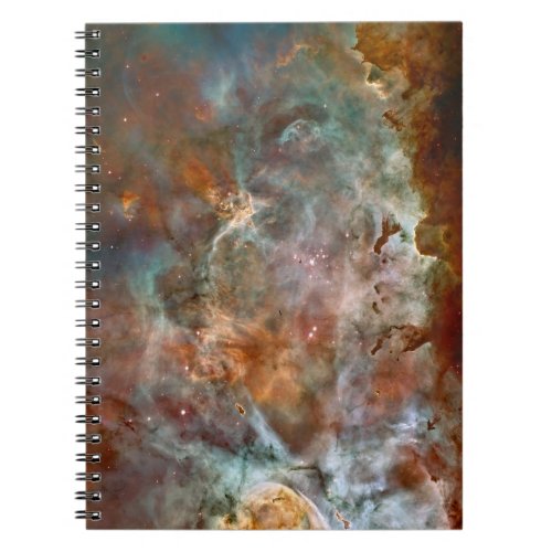 Dark Clouds of Carina Nebula Hubble Space Notebook