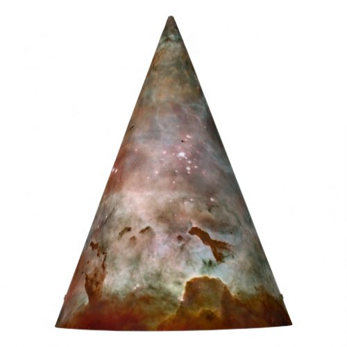Dark Clouds of Carina Nebula Hubble Space Party Hat