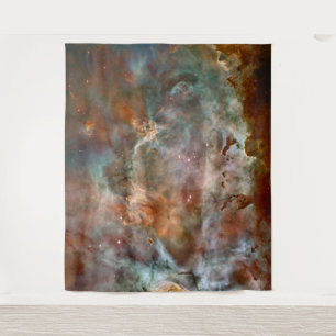 Dark Clouds of Carina Nebula Hubble Space Tapestry