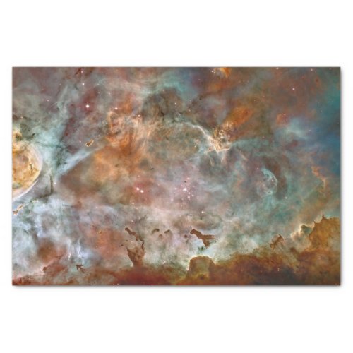 Dark Clouds of Carina Nebula Hubble Space Tissue Paper