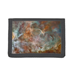 Dark Clouds of Carina Nebula Hubble Space Trifold Wallet