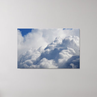 Dark Clouds Sky Photo Canvas Print