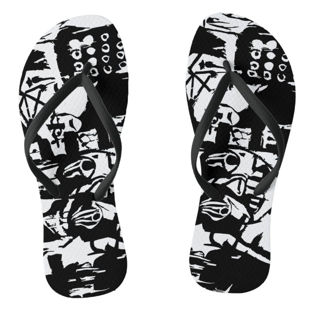 DARK CLOWNS FLIP FLOPS (Footbed)
