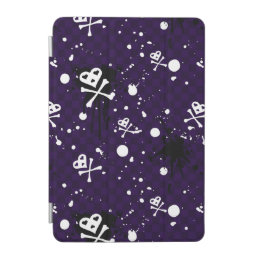 Dark Color Emo Pattern With Paint iPad Mini Cover