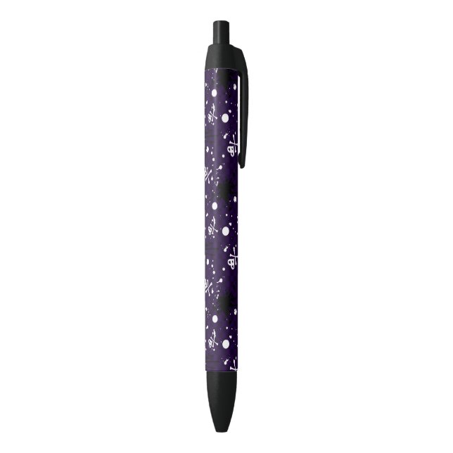 Dark Color Emo Pattern With Paint Pen (Bottom (Vertical))
