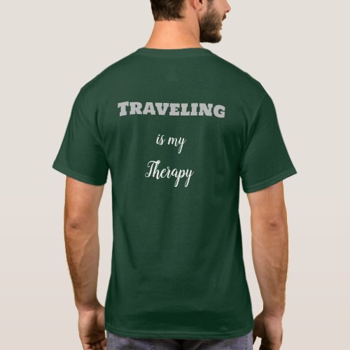 Dark Color Loose Fitting Travel Therapy Boys Basic T_Shirt