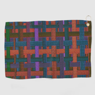 Dark colored 'plaid' in cloth or canvas look