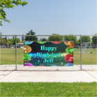 Dark Colorful Balloons Happy Birthday custom Vinyl