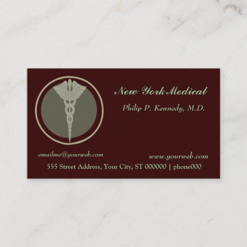 Medical  Appointment Business Card Templates