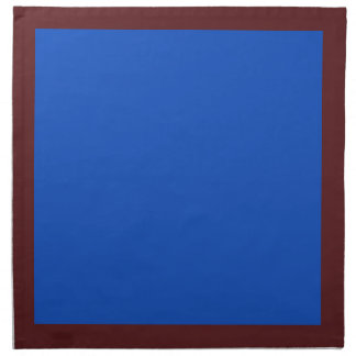 Dark Cranberry and Blueberry-Colored Napkins