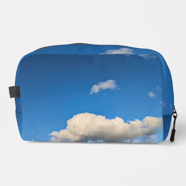 Dark cream cloud dopp kit (Front)