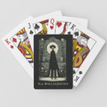 Dark Creepy Vintage Halloween Tarot Inspired Playing Cards at Zazzle
