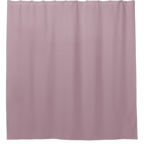 Dark Crepe Pastel Pink Purple Solid Color SW 6290 Shower Curtain