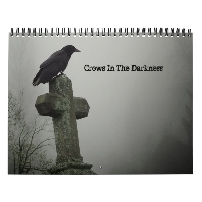 Dark Crows Calendar 2024 (Cover)