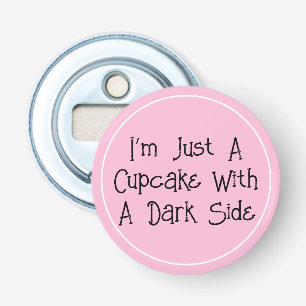 Dark Cupcake Pastel Goth Bottle Opener