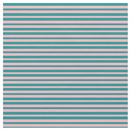 Dark Cyan & Light Pink Colored Pattern Fabric
