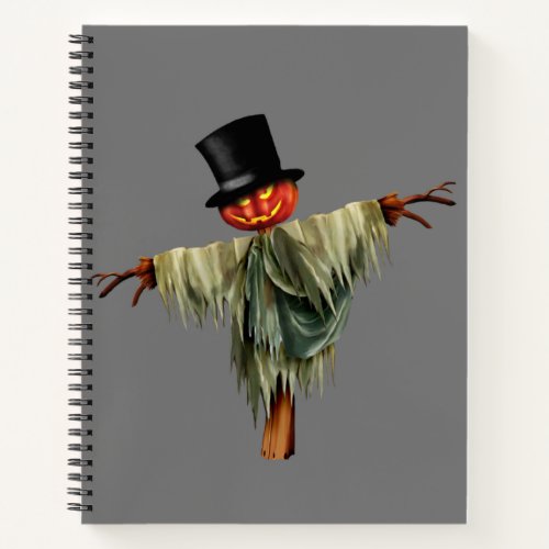 Dark Delights Halloween Themed 85 x 11 Spiral  Notebook