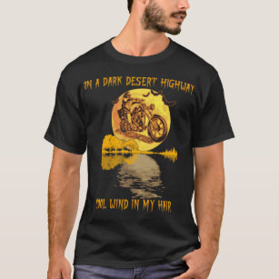 Dark Desert Highway Biker T-Shirt
