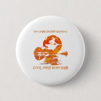 Dark Desert Highway Witches Hocus Pocus Button