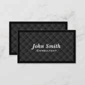 Dark Diamond Quilt Consultant Business Card (Front/Back)