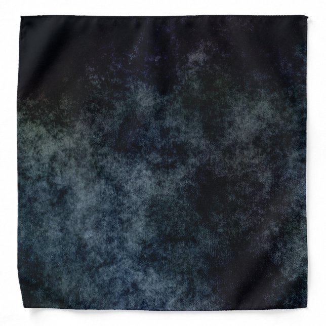 Dark Distressed Grunge Texture Bandana (Front)