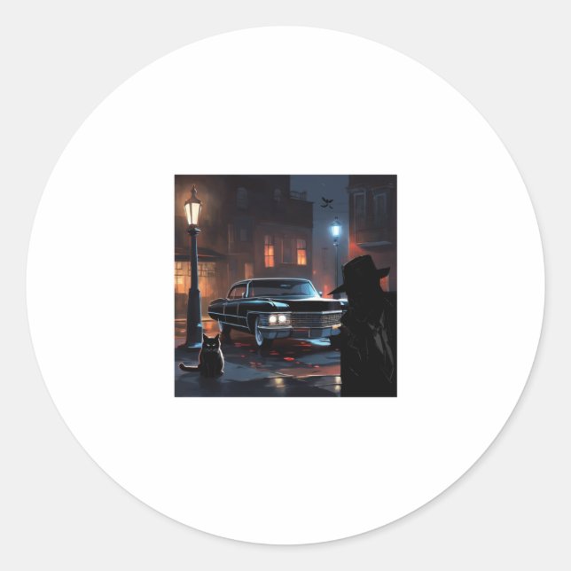 Dark District Sticker  (Front)