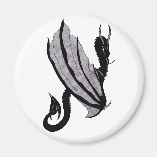 Dark Dragon Magnet (Front)