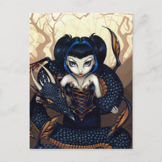 "Dark Dragon" Postcard