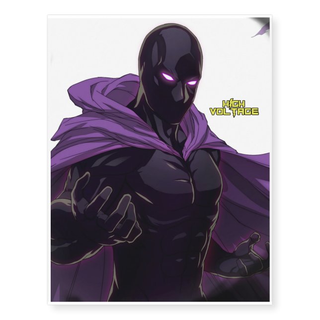 Dark Eclipse Temporary Tattoos (Front)