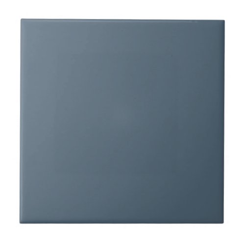 Dark Electric Blue Solid Color Ceramic Tile