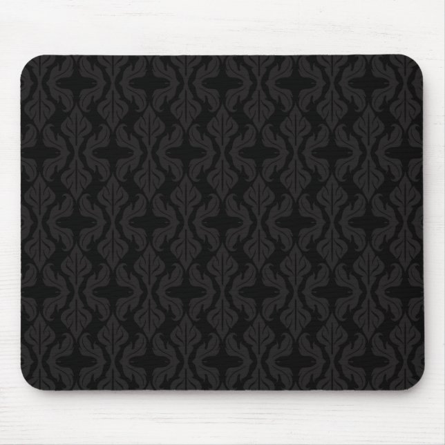 Dark & Elegent pattern Mousepad (Front)