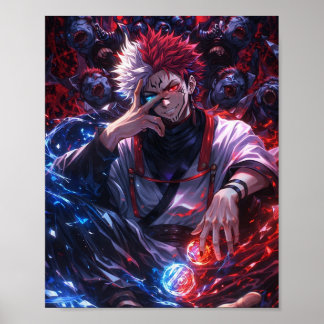 Dark Elemental Sorcerer Poster – GOJOXSUKUNA