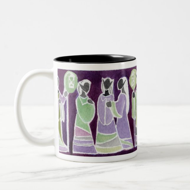 Dark Elven Lanterns Mug (Left)
