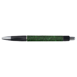 Dark Emerald Green Glitter Pen