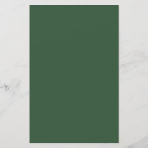 Dark Emerald Green Solid Color Flyer