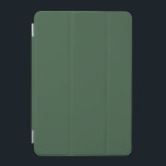 Dark Emerald Green Solid Color iPad Mini Cover<br><div class="desc">A rich and earthy shade of forest green. This color evokes the dense foliage of ancient woodlands and the refreshing scent of pine. This sophisticated green is known for depth and elegance. This timeless hue offers a harmonious blend of calm and vibrancy. Elevate your space with the understated charm of this lush green shade.</div>