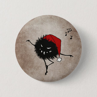 Dark Evil Christmas Bug Button