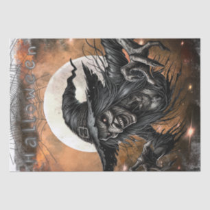 Dark Evil Witch Tissue Paper