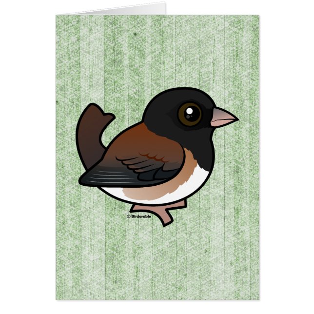 Dark-eyed Junco (Oregon) Cards (Front)