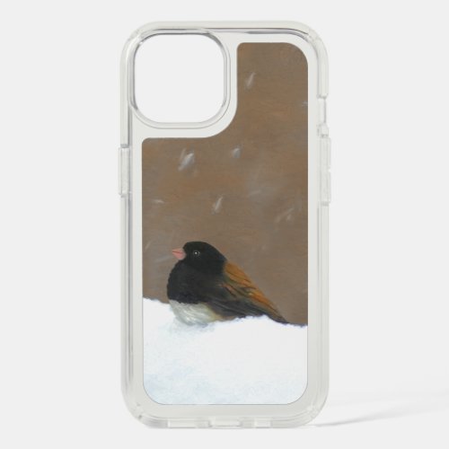 Dark_Eyed Junco Painting _ Original Bird Art iPhone 15 Case
