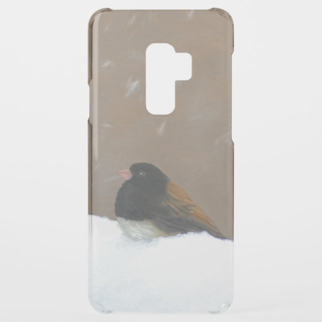 Dark-Eyed Junco Painting - Original Bird Art Uncommon Samsung Galaxy Case (Back)