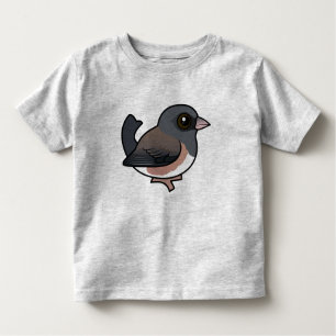 Dark-eyed Junco (pink-sided) Toddler T-shirt