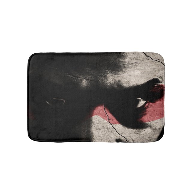 Dark Eyes Bathroom Mat (Front)