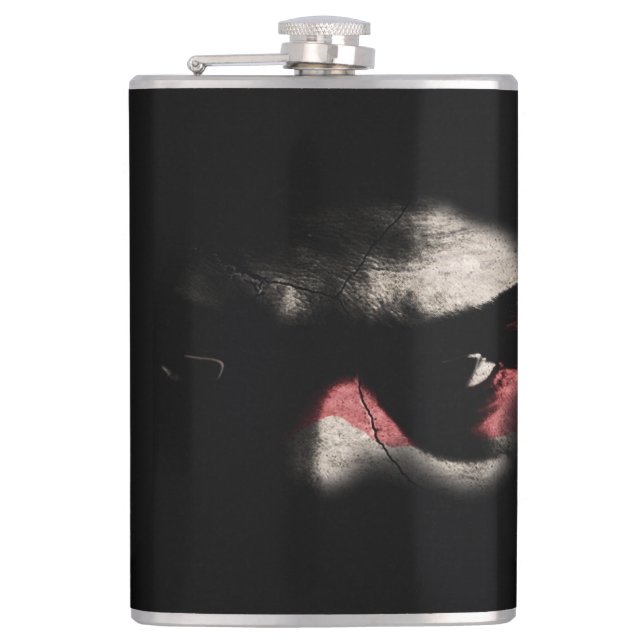 Dark Eyes Flask (Front)