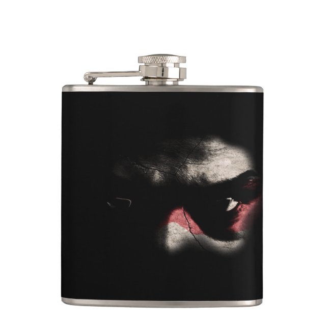 Dark Eyes Flask (Front)