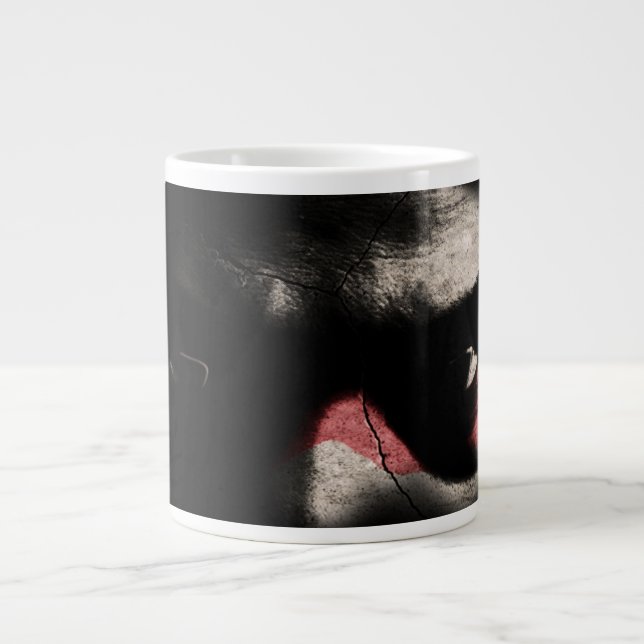 Dark Eyes Giant Coffee Mug (Front)